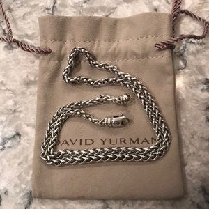 Authentic David Yurman box chain.